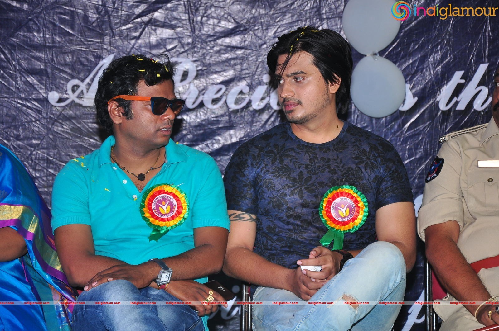 Pidugu Movie Team at Indian Digtal School Annual day fuction Event hd photo