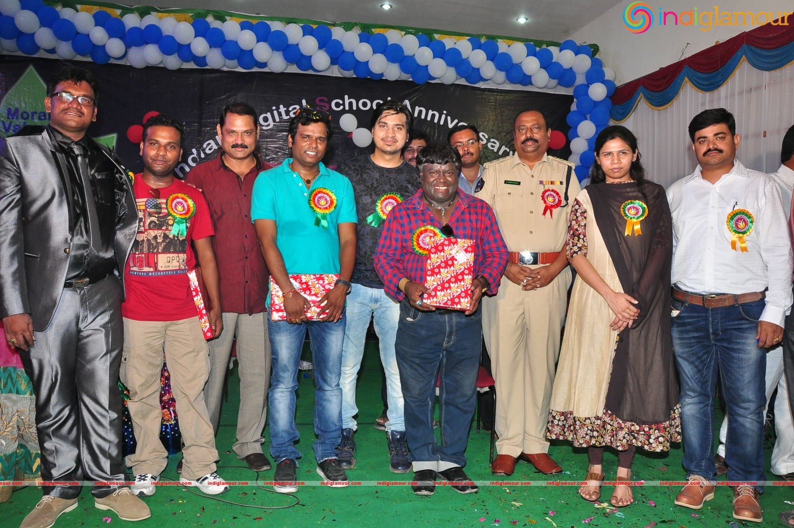 Pidugu Movie Team at Indian Digtal School Annual day fuction Event hd photo