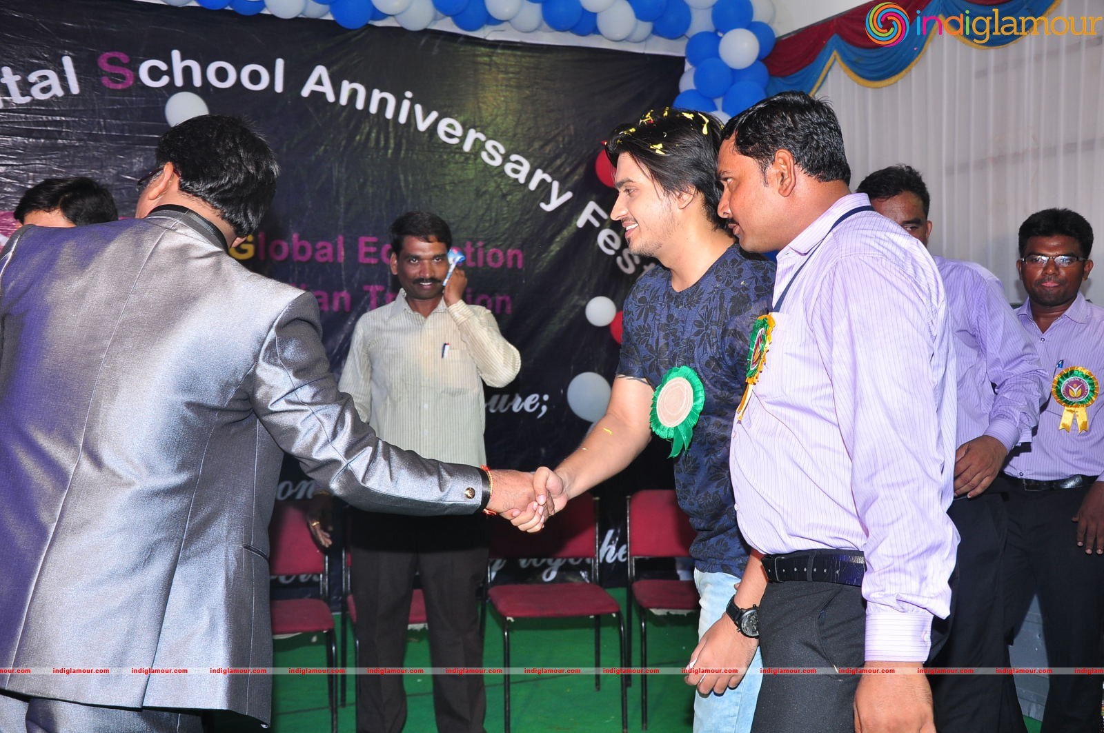 Pidugu Movie Team at Indian Digtal School Annual day fuction Event hd photo