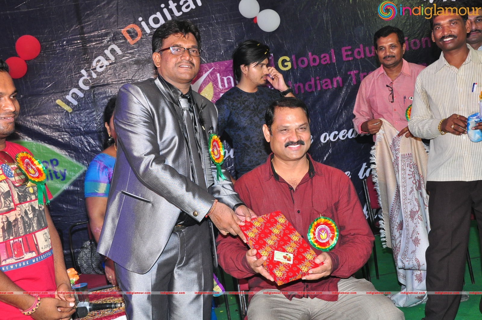 Pidugu Movie Team at Indian Digtal School Annual day fuction Event hd photo