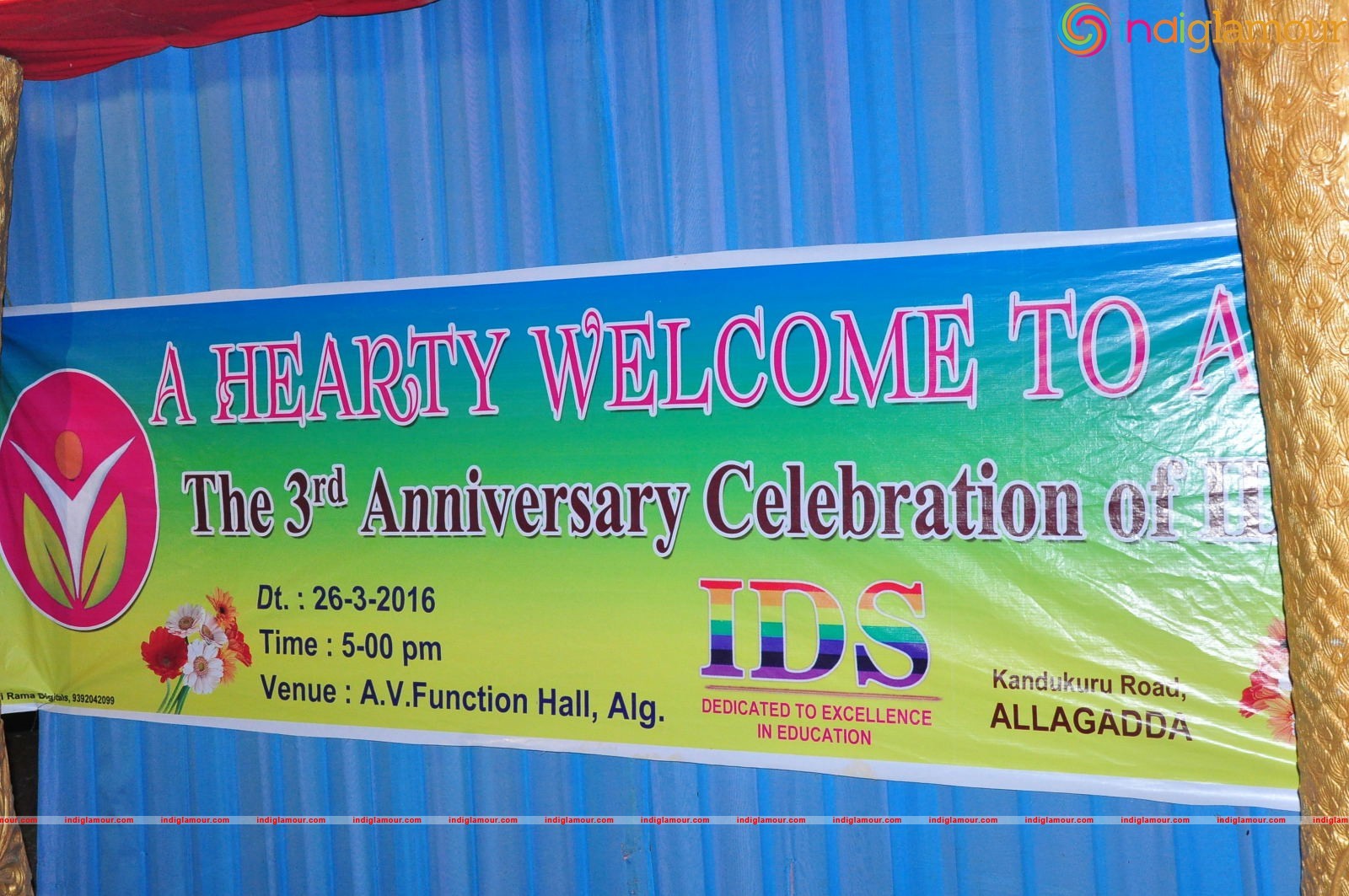 Pidugu Movie Team at Indian Digtal School Annual day fuction Event hd photo