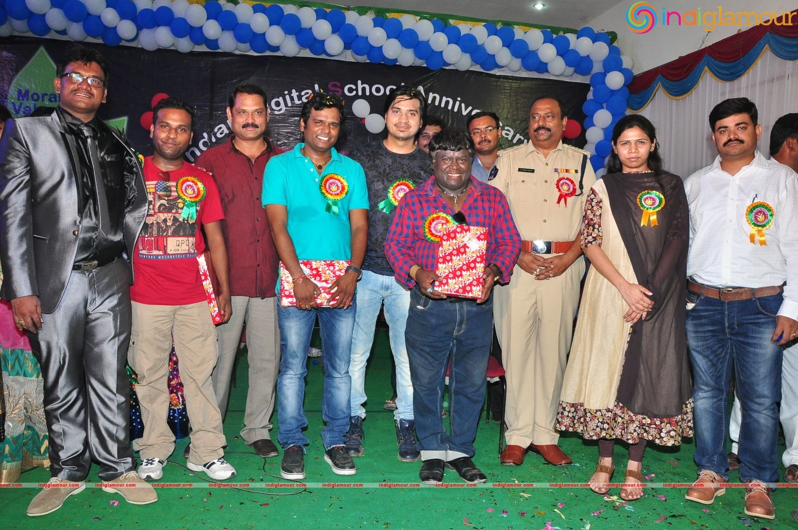 Pidugu Movie Team at Indian Digtal School Annual day fuction Event hd photo