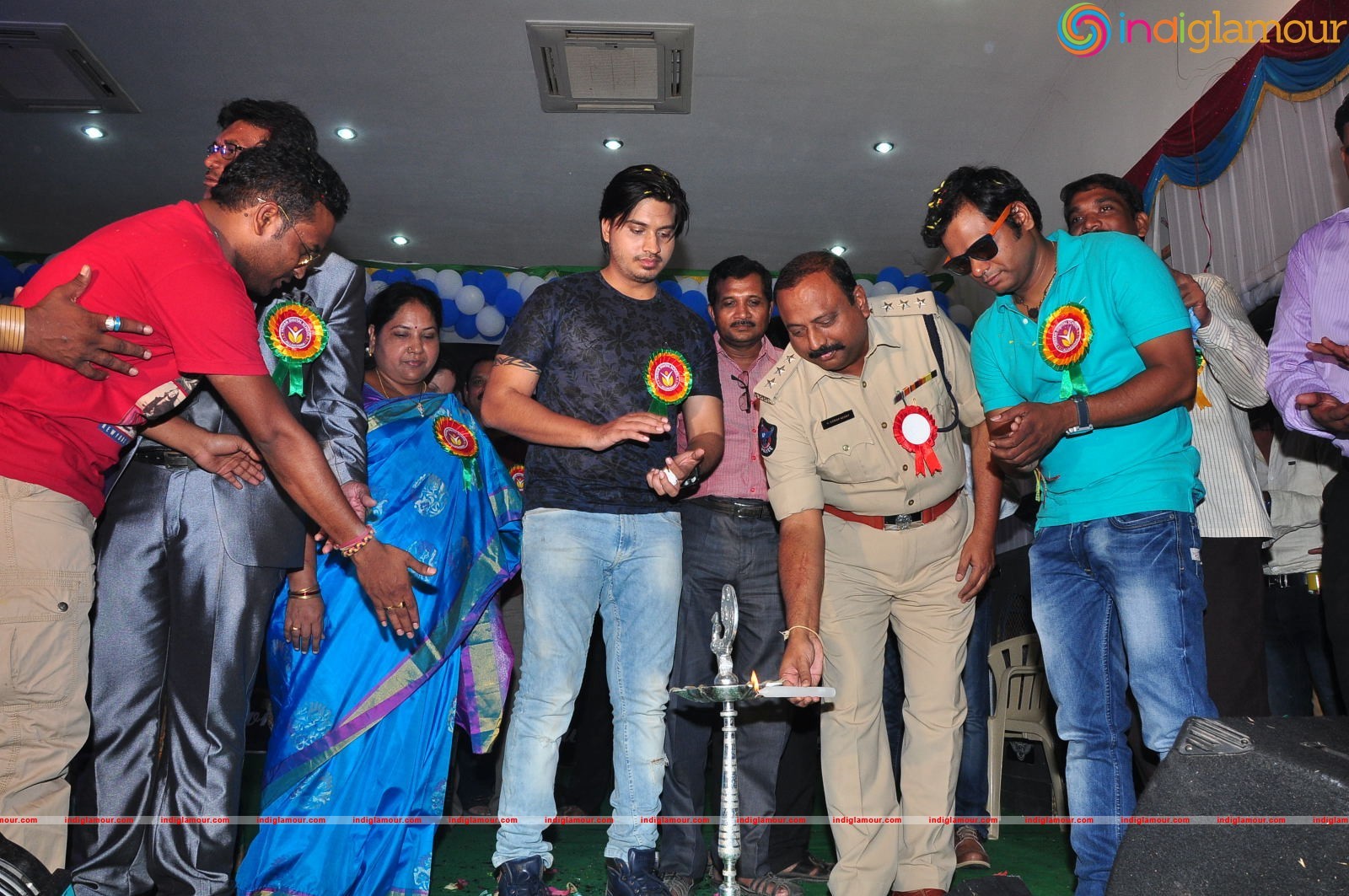 Pidugu Movie Team at Indian Digtal School Annual day fuction Event hd photo