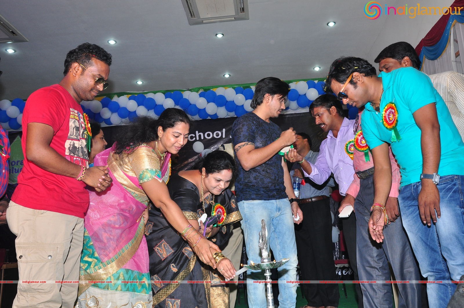 Pidugu Movie Team at Indian Digtal School Annual day fuction Event hd photo