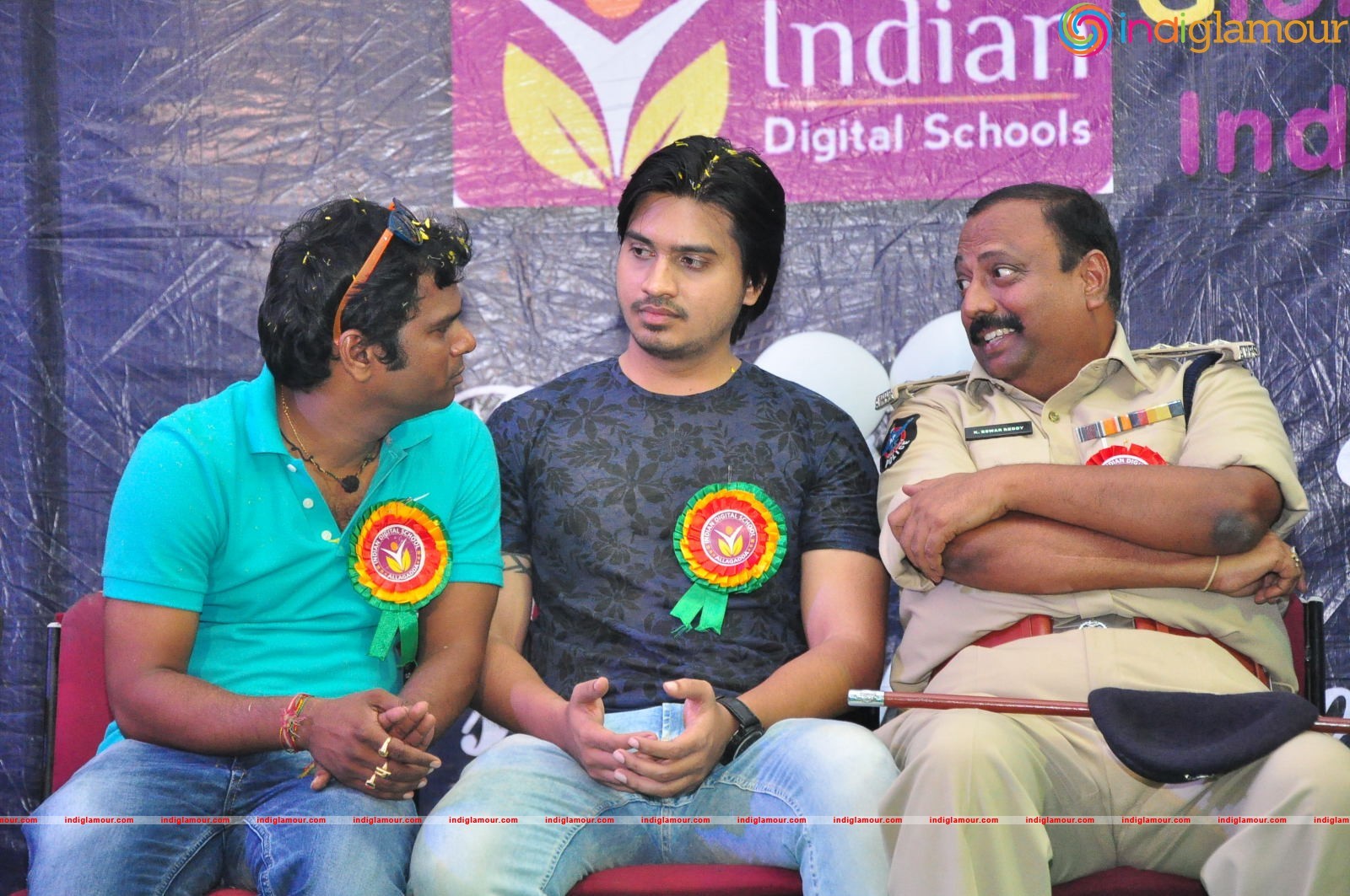 Pidugu Movie Team at Indian Digtal School Annual day fuction Event hd photo