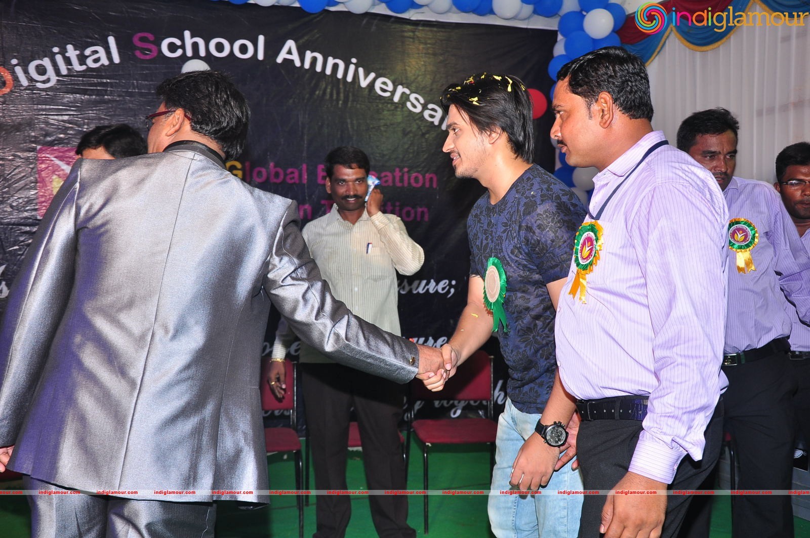 Pidugu Movie Team at Indian Digtal School Annual day fuction Event hd photo