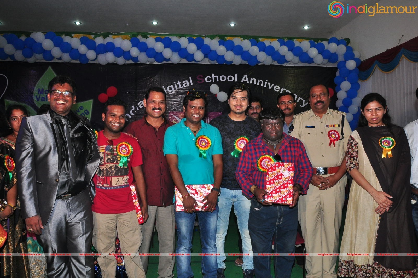 Pidugu Movie Team at Indian Digtal School Annual day fuction Event hd photo