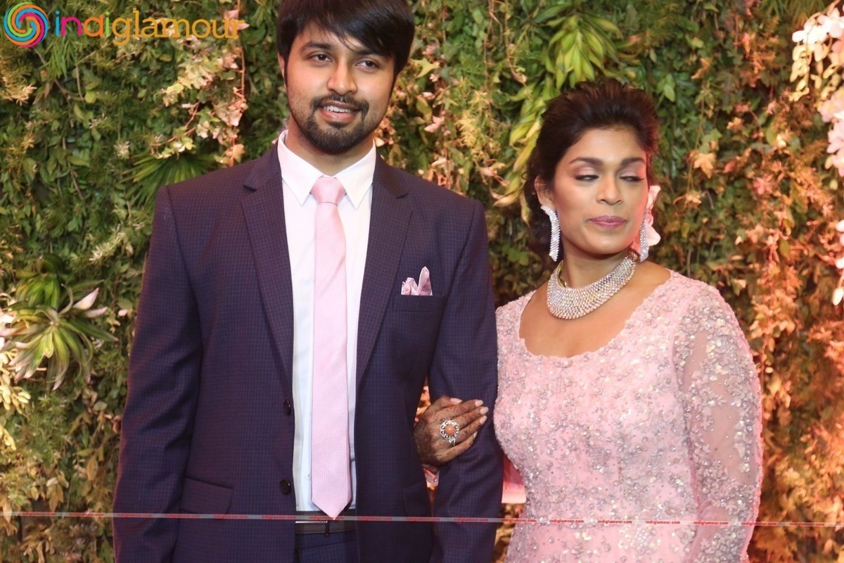 Chiranjeevi daughter Sreeja Reception Event hd photo