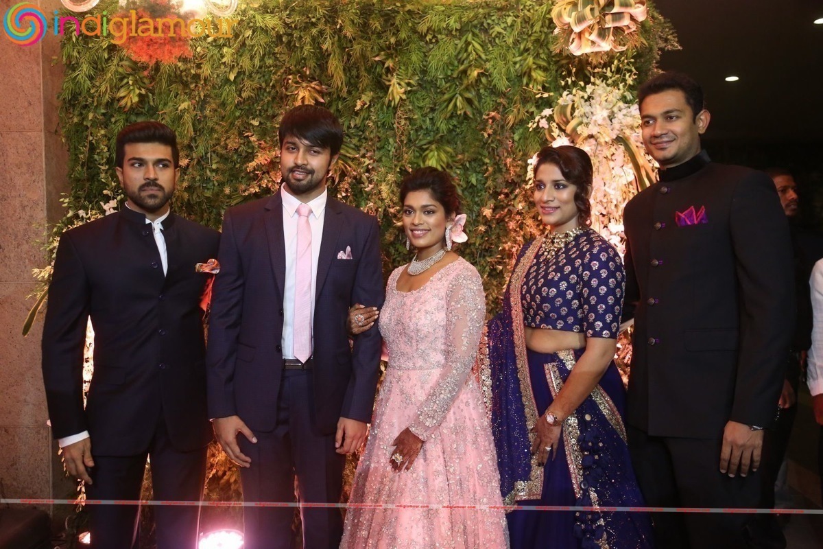 Chiranjeevi daughter Sreeja Reception Event hd photo
