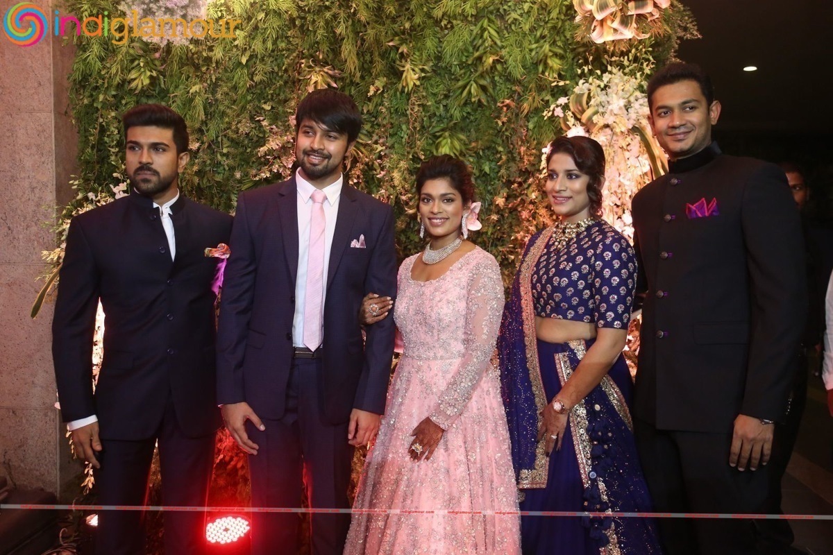 Chiranjeevi daughter Sreeja Reception Event hd photo