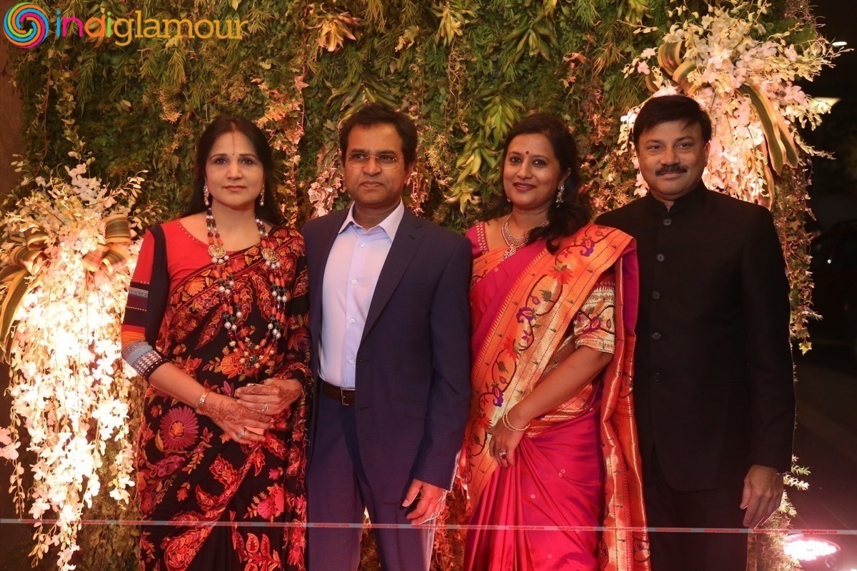 Chiranjeevi daughter Sreeja Reception Event hd photo