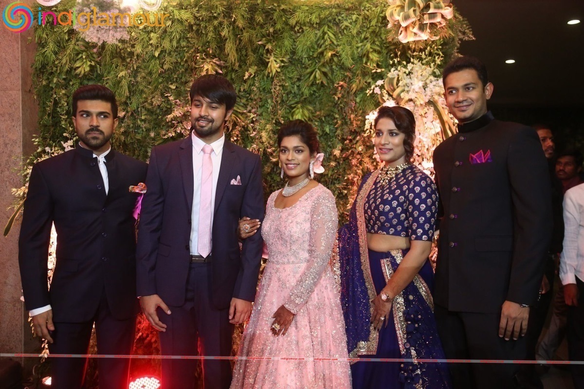 Chiranjeevi daughter Sreeja Reception Event hd photo