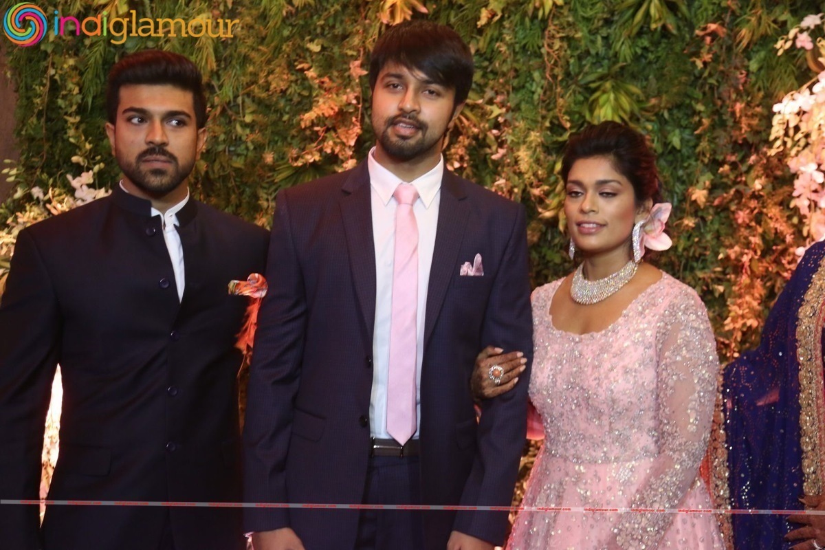 Chiranjeevi daughter Sreeja Reception Event hd photo