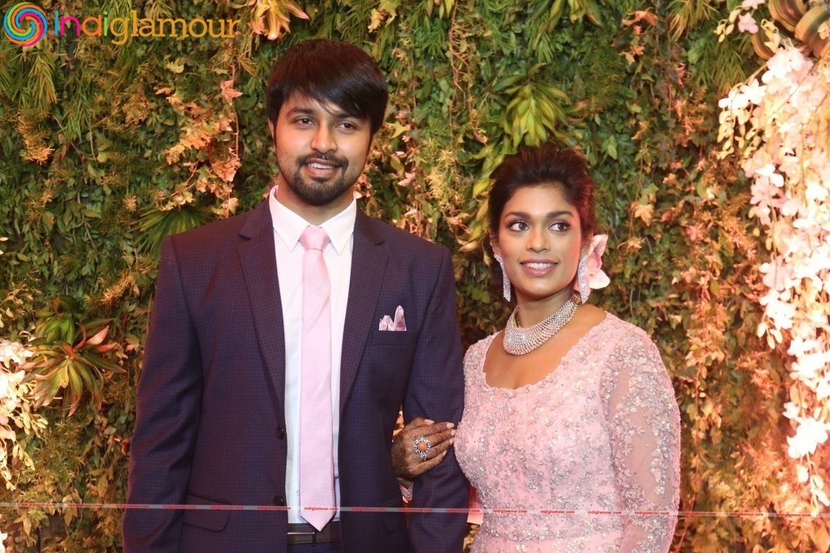 Chiranjeevi daughter Sreeja Reception Event hd photo