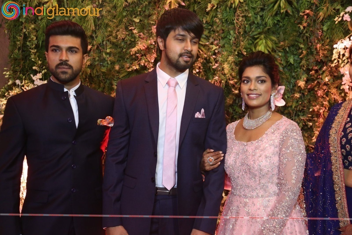 Chiranjeevi daughter Sreeja Reception Event hd photo