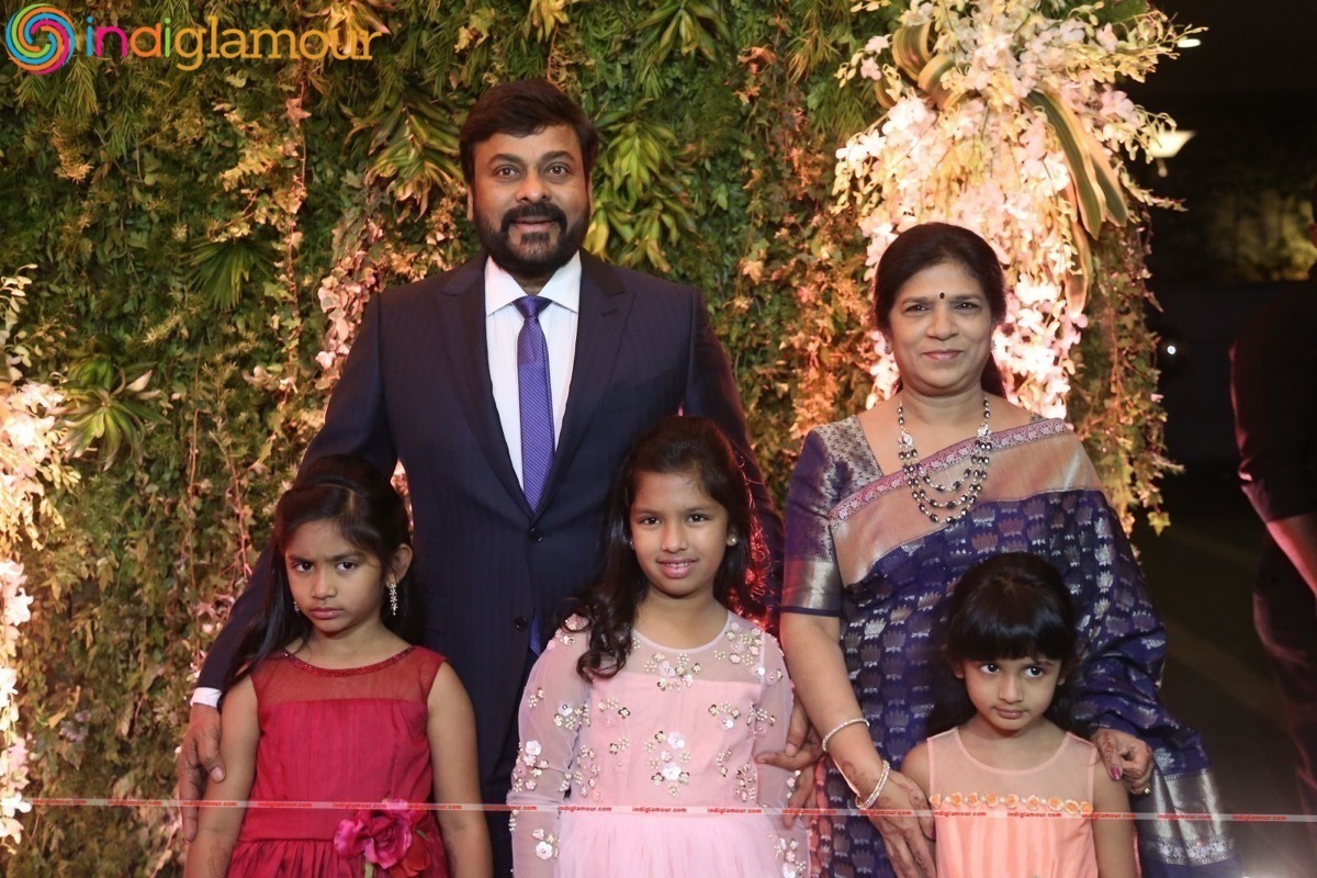 Chiranjeevi daughter Sreeja Reception Event hd photo