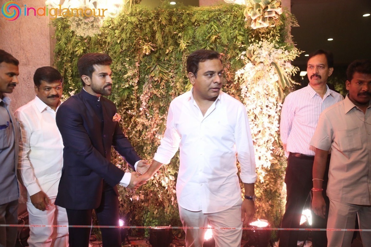 Chiranjeevi daughter Sreeja Reception Event hd photo