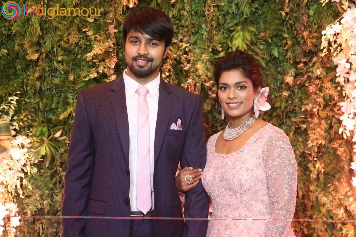 Chiranjeevi daughter Sreeja Reception Event hd photo