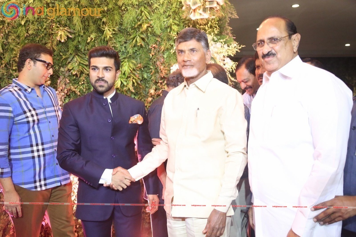Chiranjeevi Daughter Sreeja Reception Event hd photo