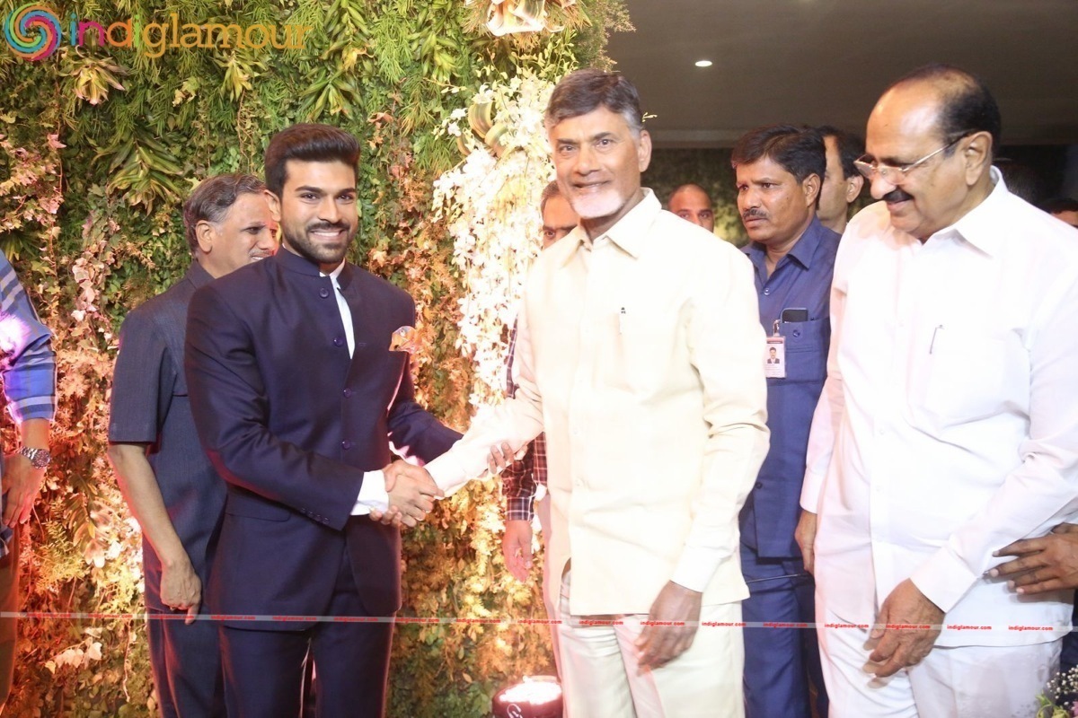 Chiranjeevi Daughter Sreeja Reception Event hd photo