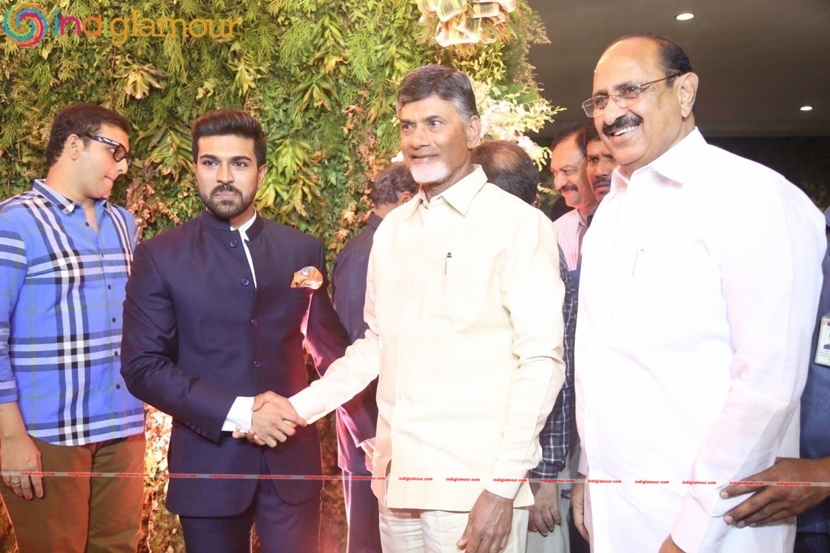 Chiranjeevi Daughter Sreeja Reception Event hd photo