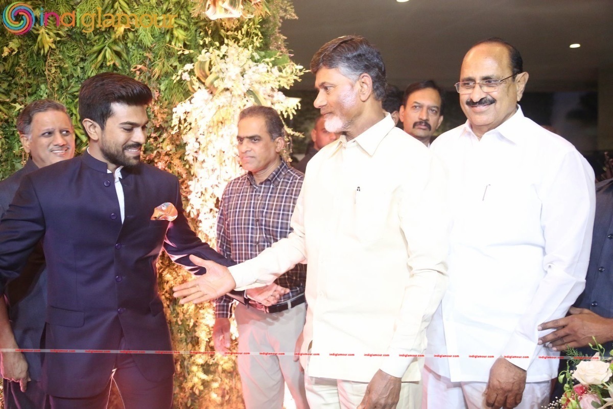Chiranjeevi Daughter Sreeja Reception Event hd photo