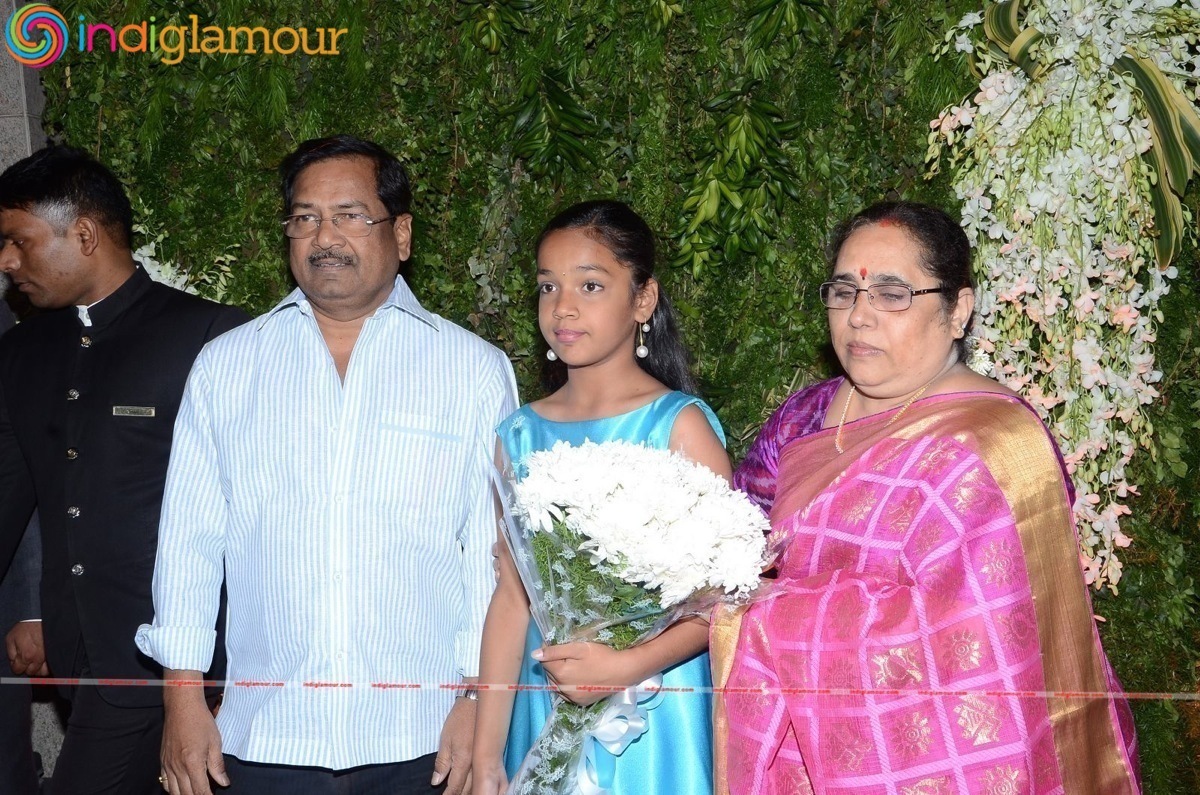 Chiranjeevi Daughter Srija Reception Event hd photo