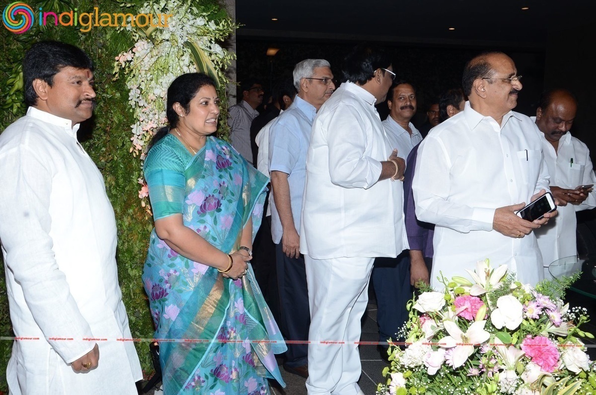 Chiranjeevi Daughter Srija Reception Event hd photo