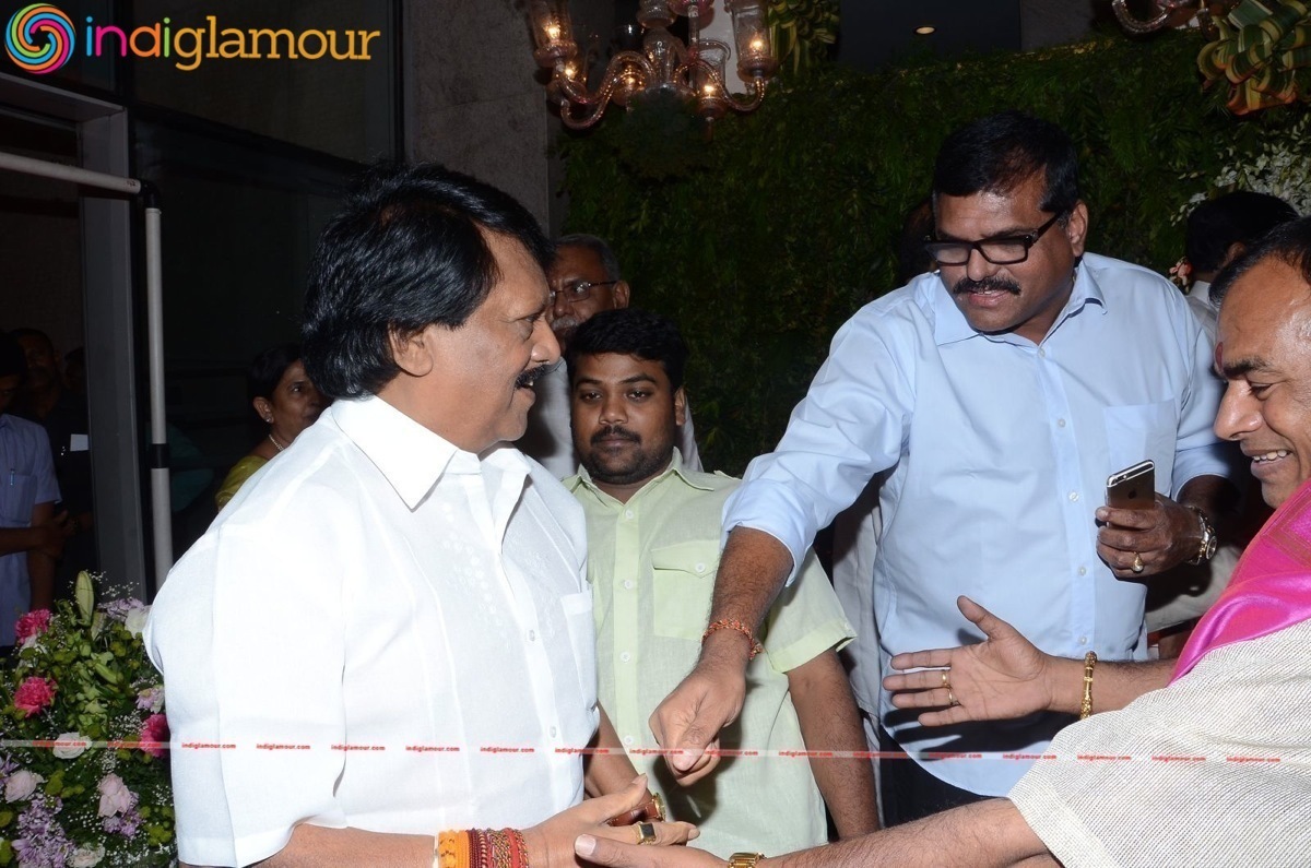 Chiranjeevi Daughter Srija Reception Event hd photo