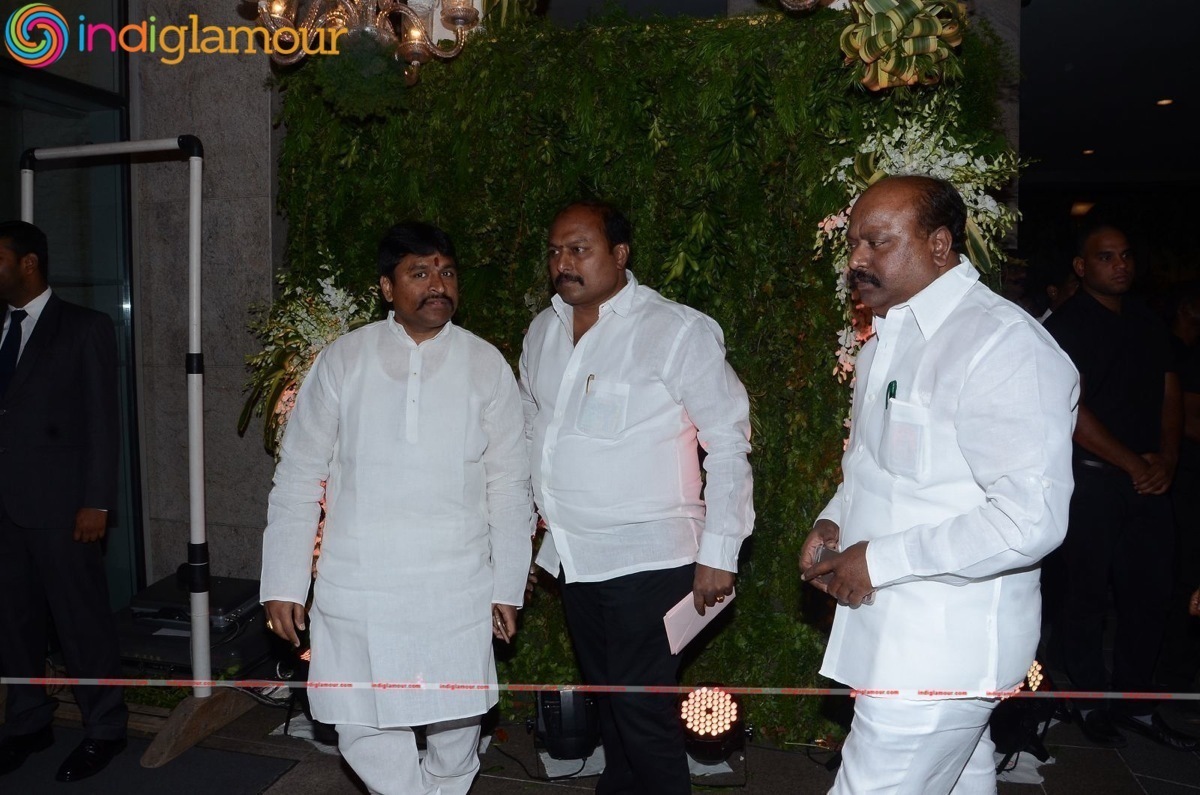 Chiranjeevi Daughter Srija Reception Event hd photo