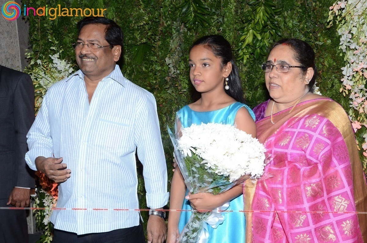 Chiranjeevi Daughter Srija Reception Event hd photo