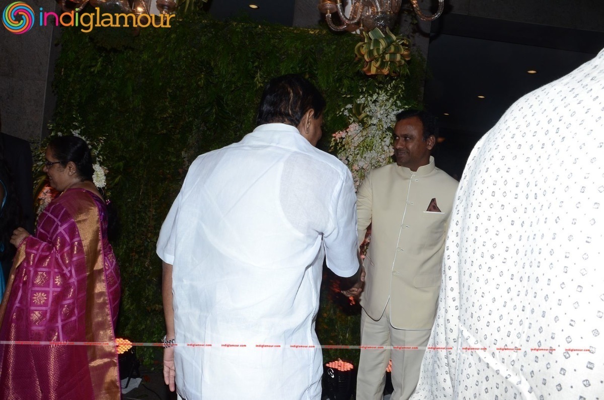 Chiranjeevi Daughter Srija Reception Event hd photo