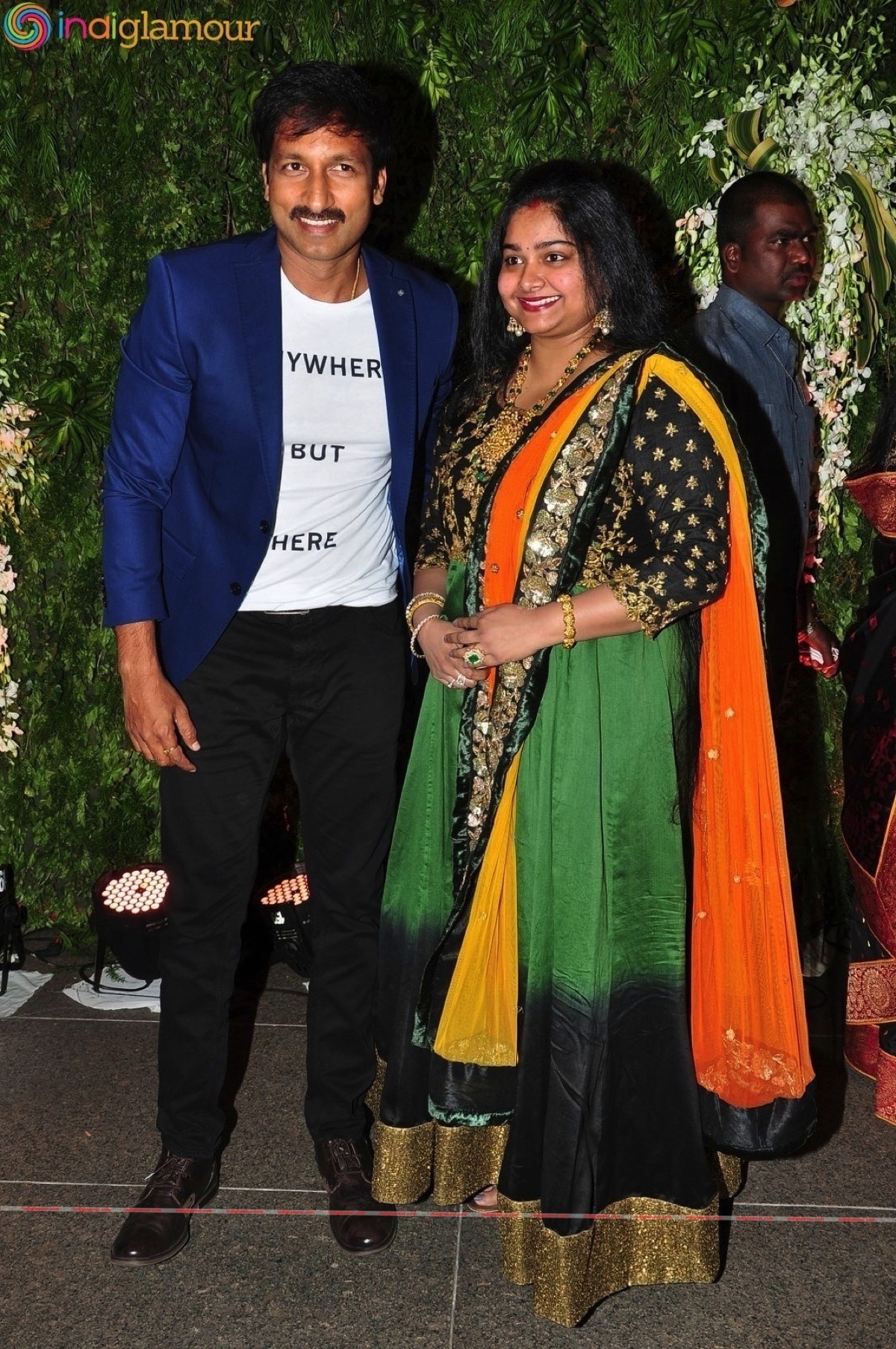 Chiranjeevi Daughter Sreeja Reception Event hd photo