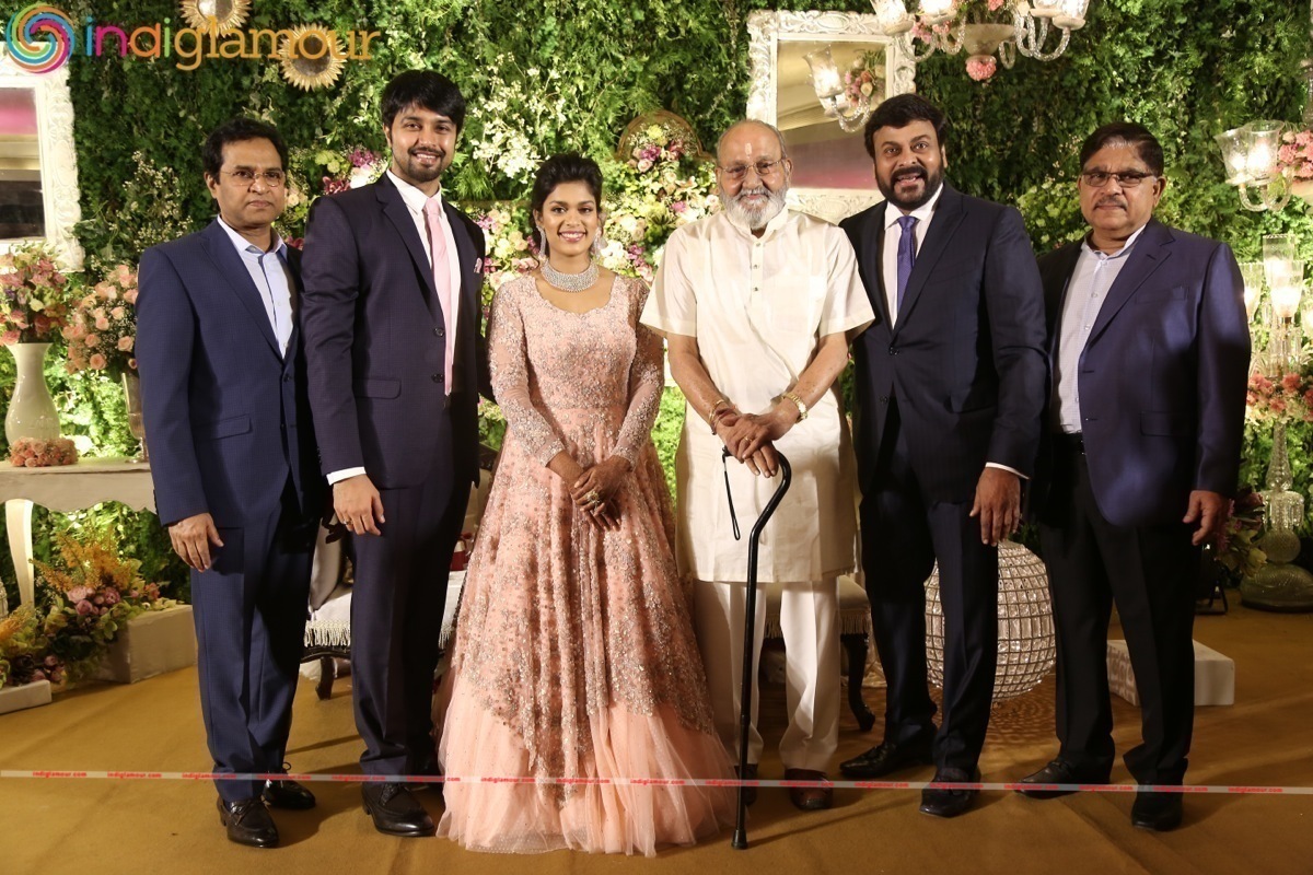 Chiranjeevi Daughter Sreeja Reception Event hd photo