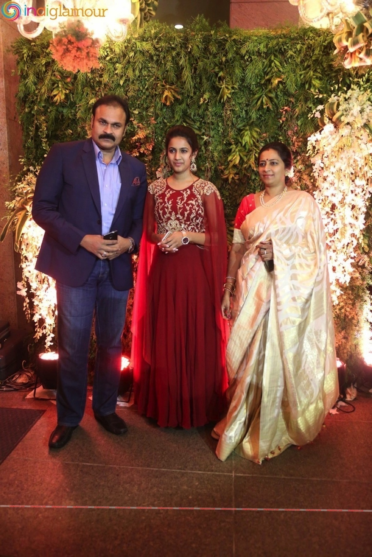 Chiranjeevi Daughter Sreeja Reception Event hd photo