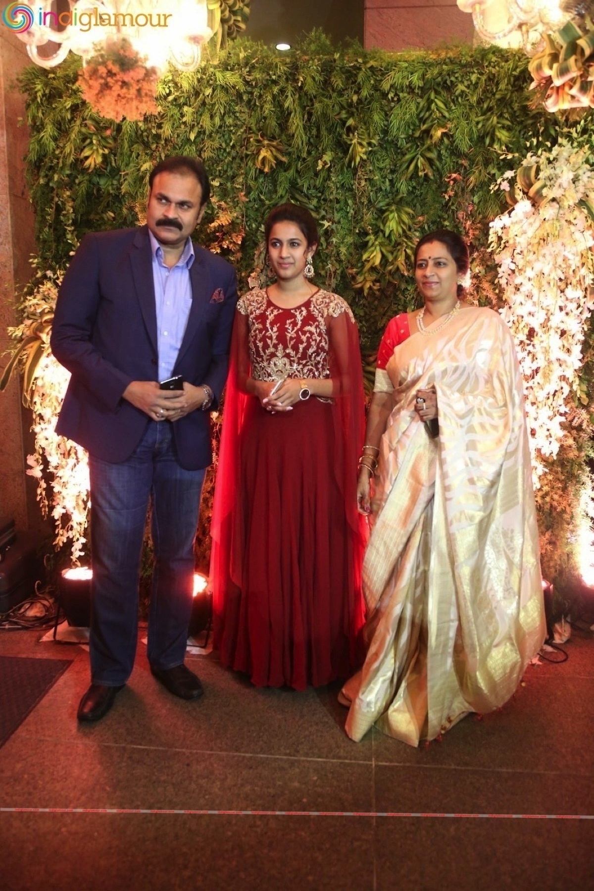 Chiranjeevi Daughter Sreeja Reception Event hd photo