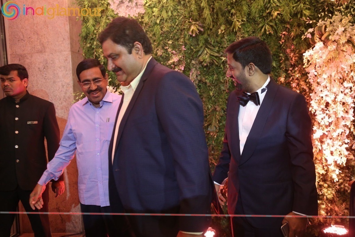 Chiranjeevi Daughter Sreeja Reception Event hd photo