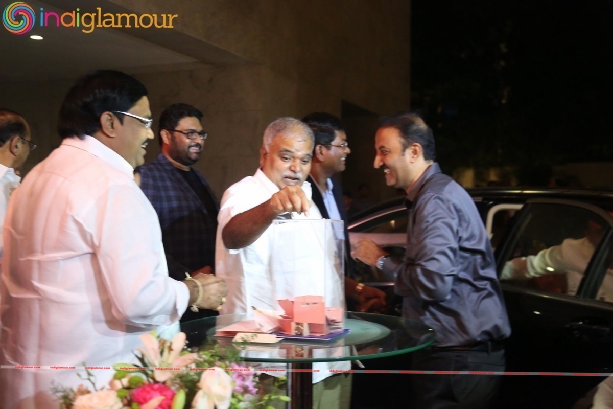 Chiranjeevi Daughter Sreeja Reception Event hd photo