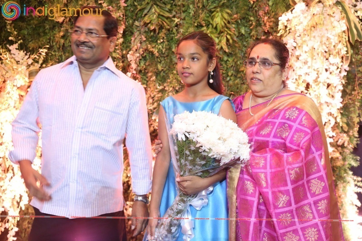 Chiranjeevi Daughter Sreeja Reception Event hd photo