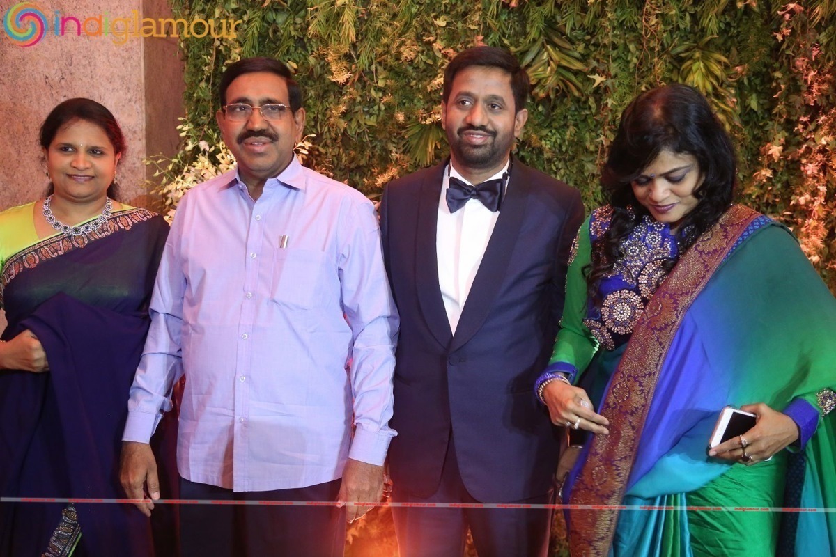 Chiranjeevi Daughter Sreeja Reception Event hd photo