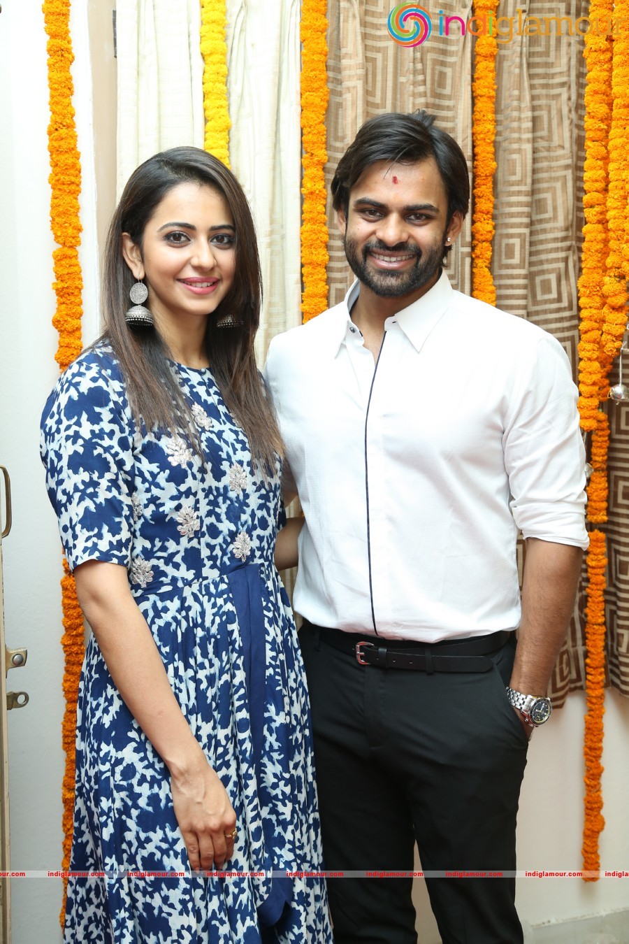 Sai Dharam Tej Gopichand Malineni Movie Opening Event hd photo