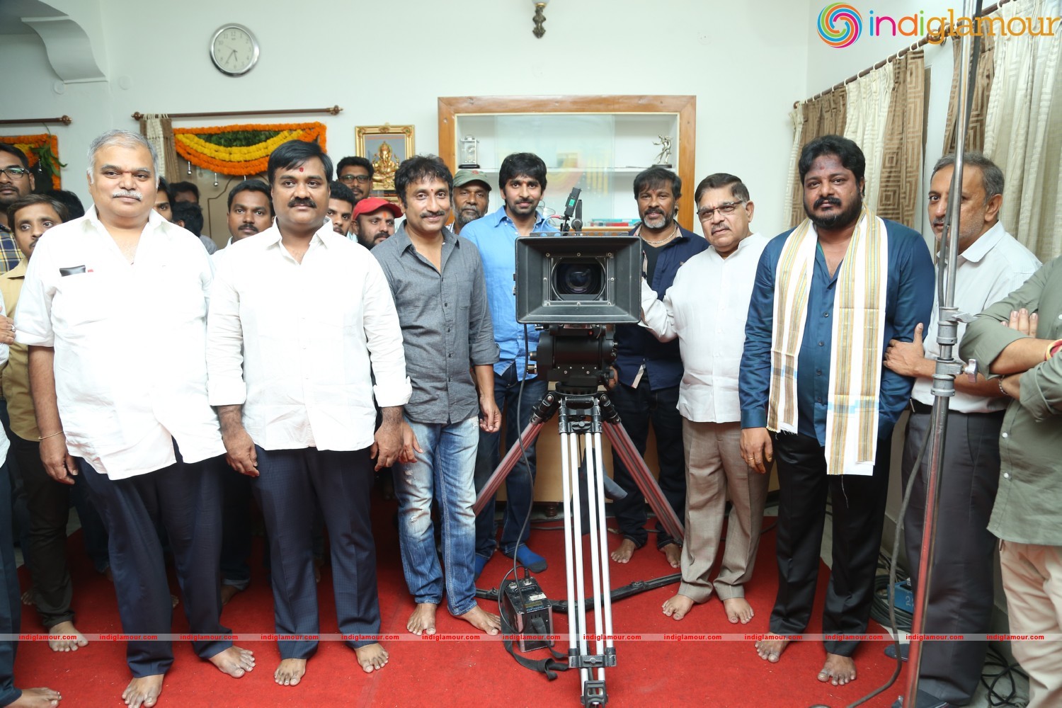 Sai Dharam Tej Gopichand Malineni Movie Opening Event hd photo