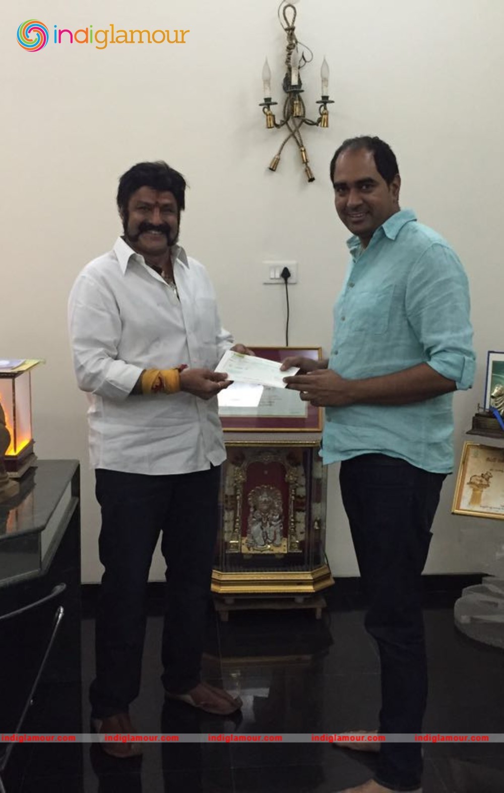 Director Krish Donates National Award Prize Money to Basavatarakam Cancer Hospital Event hd photo