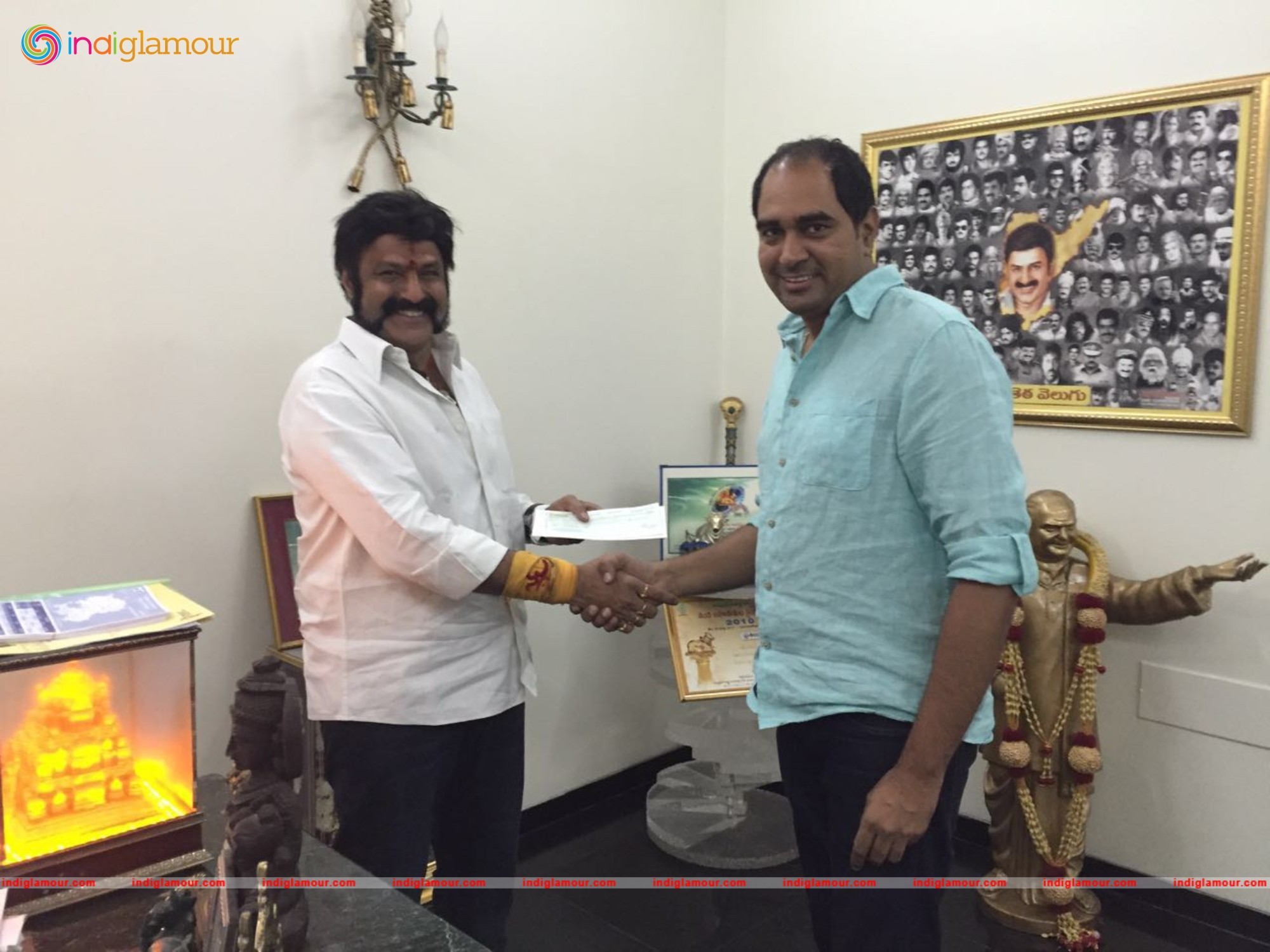 Director Krish Donates National Award Prize Money to Basavatarakam Cancer Hospital Event hd photo