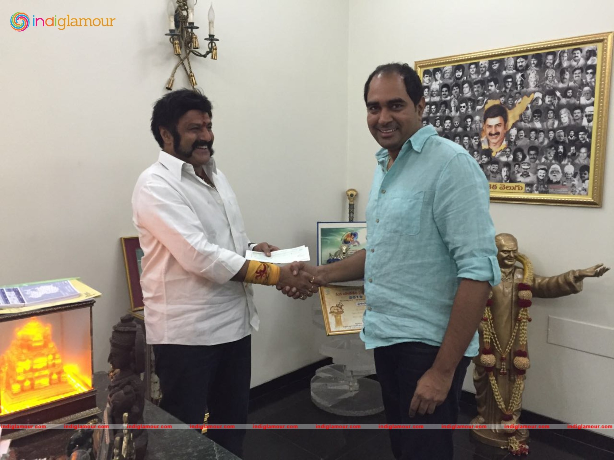 Director Krish Donates National Award Prize Money to Basavatarakam Cancer Hospital Event hd photo
