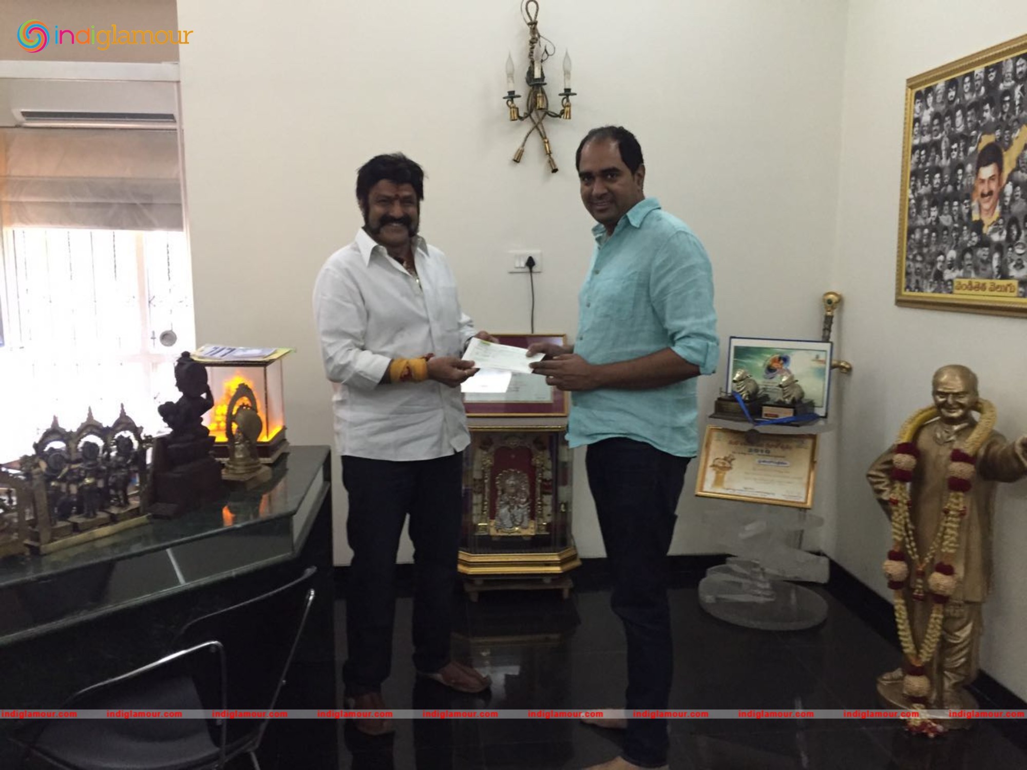 Director Krish Donates National Award Prize Money to Basavatarakam Cancer Hospital Event hd photo