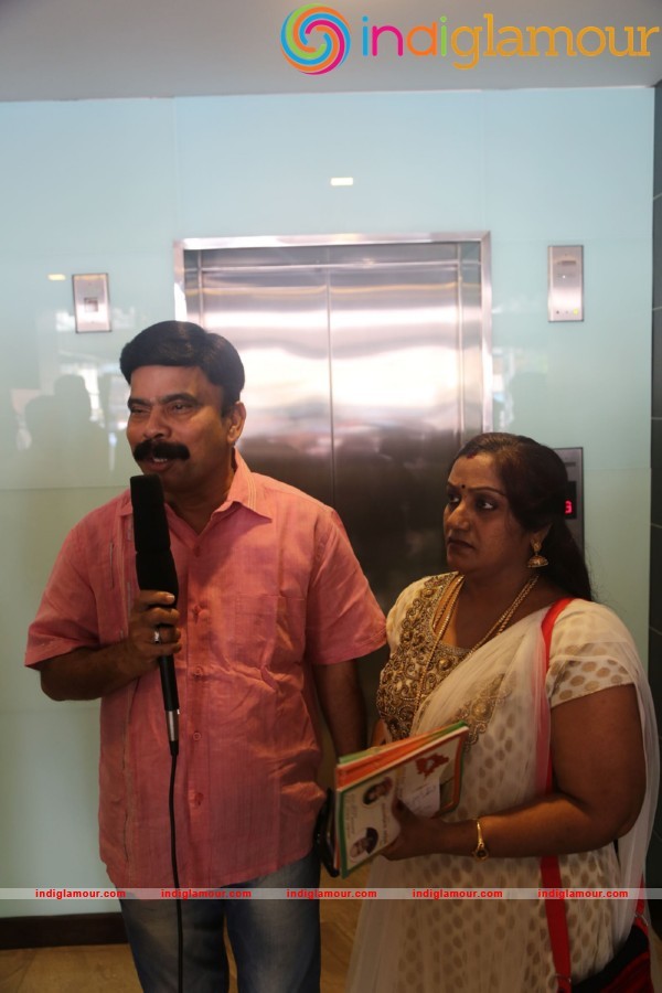 Powerstar Srinivasan campaign for BJP Candidates in Virugambakkam Event hd photo