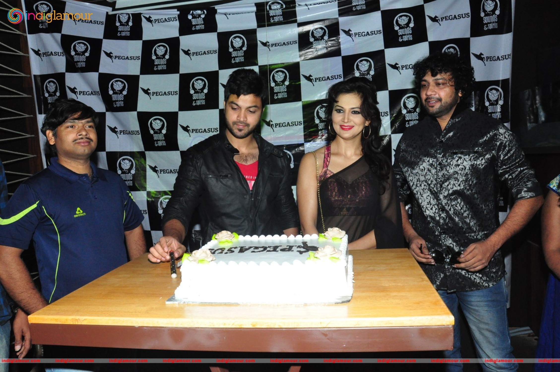 Pegasus Event Logo Launch by Rayan Rahul and Juliana Nicol Event hd photo