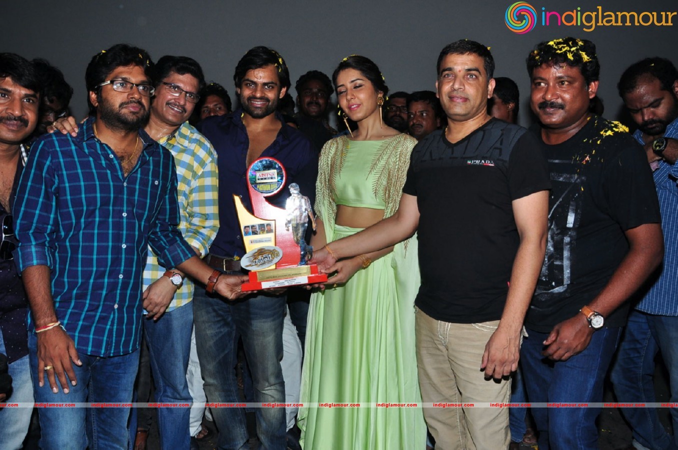 Supreme movie Platinum Disc Function at sandhya 70mm Event hd photo
