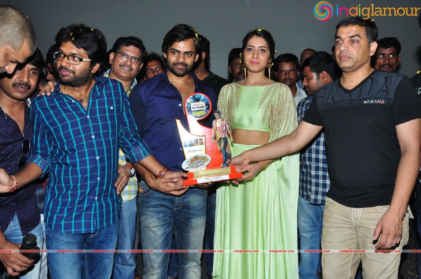 Supreme movie Platinum Disc Function at sandhya 70mm Event hd photo